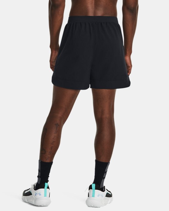 Men's UA Baseline 5" Shorts in Black image number 1